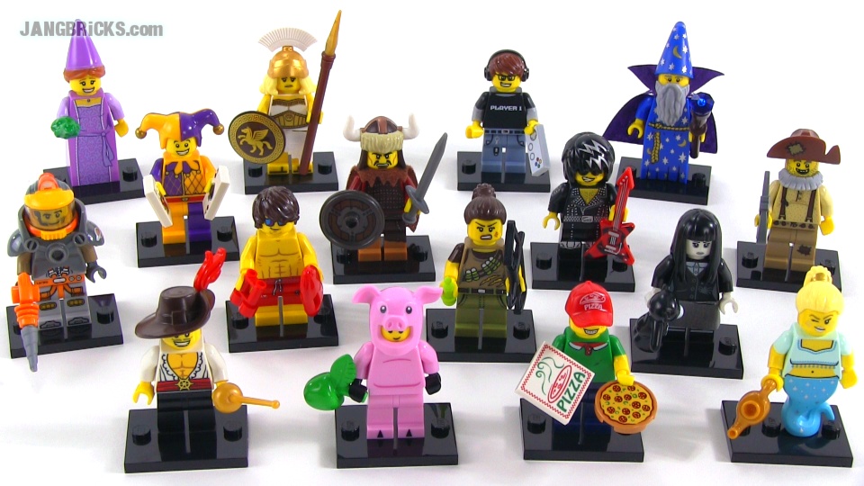 lækage Elskede Plakater JANGBRiCKS LEGO reviews & MOCs: LEGO Series 12 Collectible Minifigures --  ALL 16 reviewed!