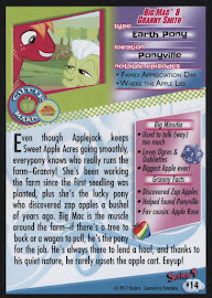 My Little Pony Big Mac & Granny Smith Series 4 Trading Card