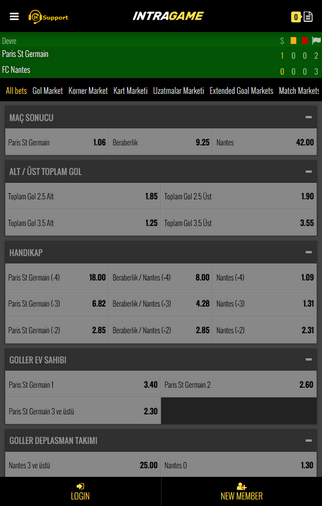 Intragame Screenshot Intragame Screen