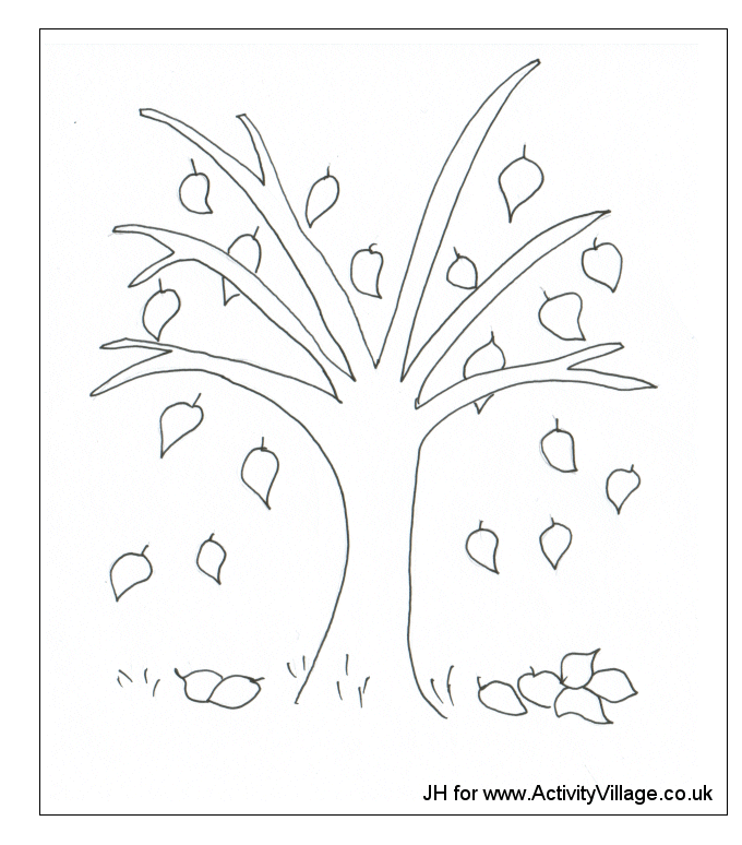Coloring Pages: Best Fall Coloring Pages Collection 2011