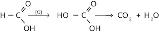Reaksi oksidasi asam formiat