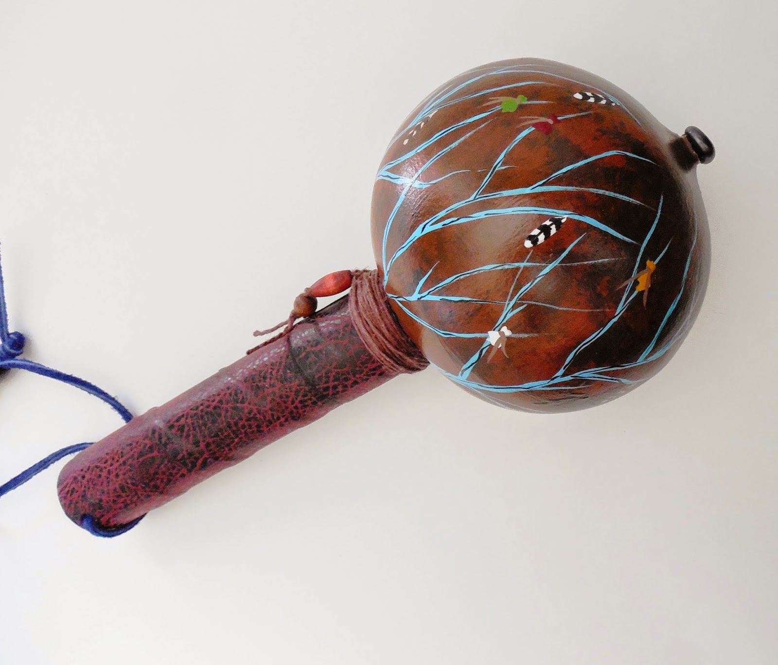 Conscious Art Studios Ceremonial Gourd Rattles as Spiritual Tools