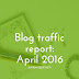 April 2016 Traffic Report
