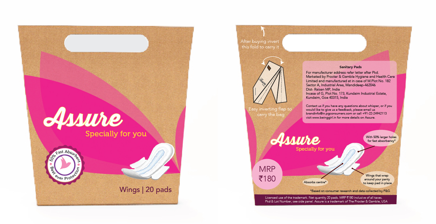 Sanitary Napkins (Student Project) Packaging Of The World