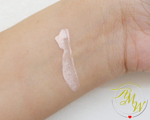 A swatch photo of Tony Moly Face Mix Primer Lip Concealer 