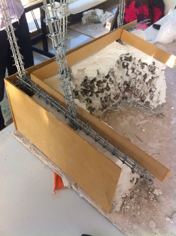 Tecnologías de la edificación: Cimentación de Piedra Braza (Escala)