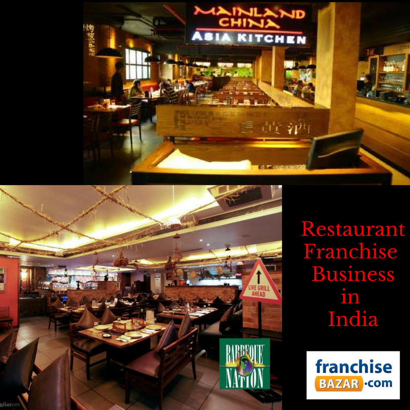 Restaurant Franchise in India Grows with Mainland China and Barbeque