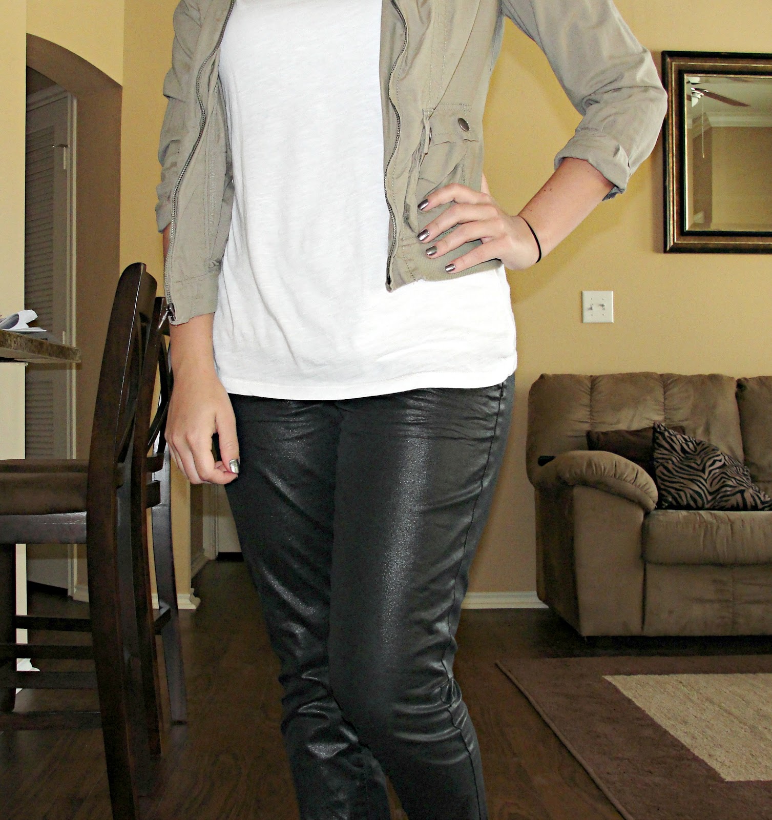 Beauty Guide 101 Life Update + OOTD Waxed Pants