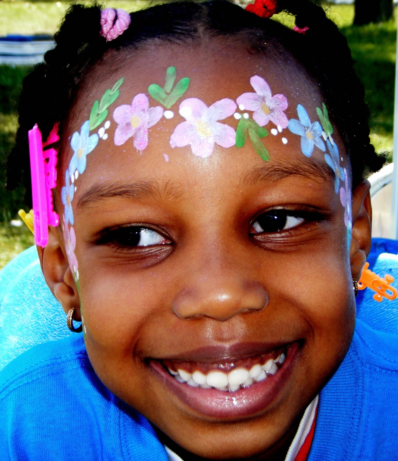 Adventures of a Face Painter Valerie Fund Walk 2014