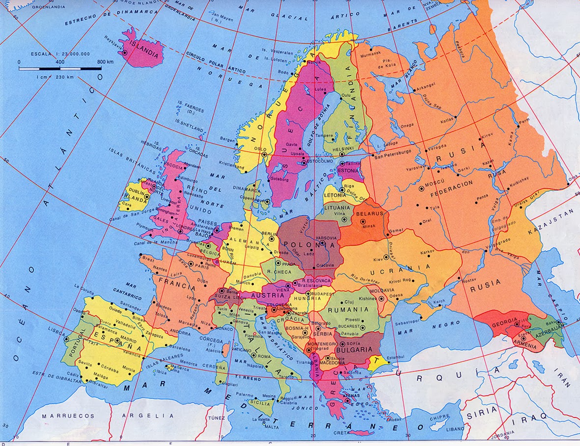 Imagenes de Mapas de europa para imprimir | Colorear a Heidi