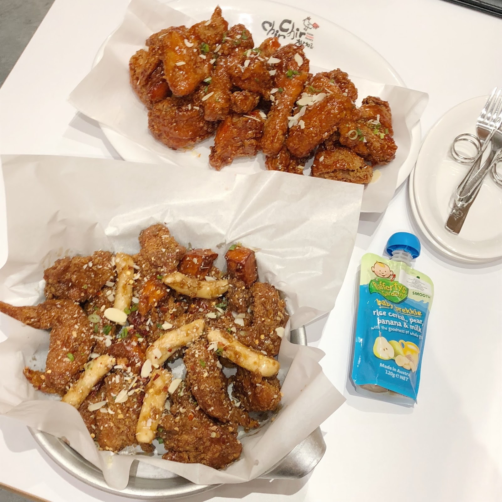 Korean fried chicken Kyochon VS 4Fingers VS Chir Chir VS KFry IMAN