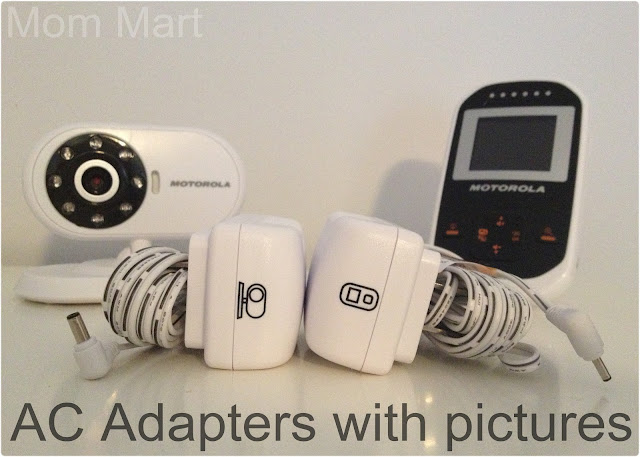 Motorola MBP18 Digital Wireless Video Baby Monitor AC Adapter