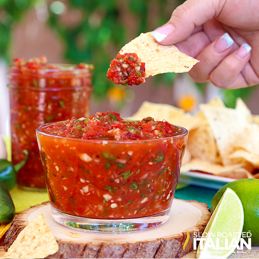 Easy Blender Salsa Recipe Easy Blender Salsa Recipe