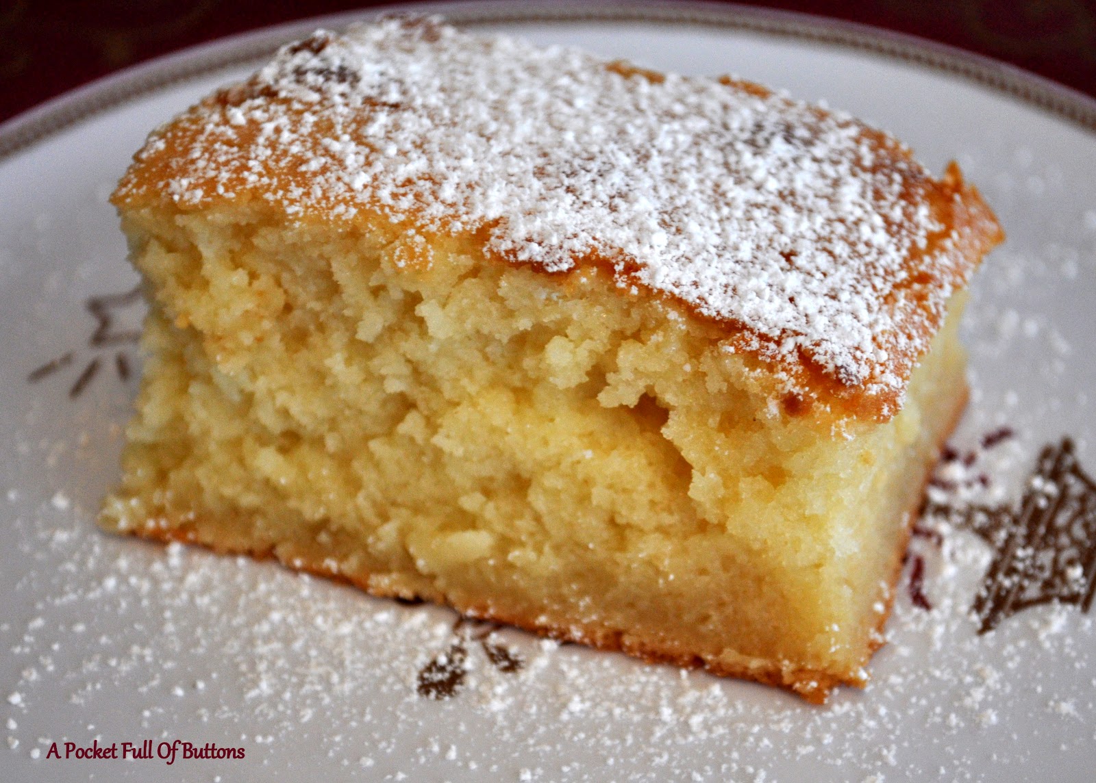 A Pocket Full Of Buttons Egg Nog Butter Mochi Finally!