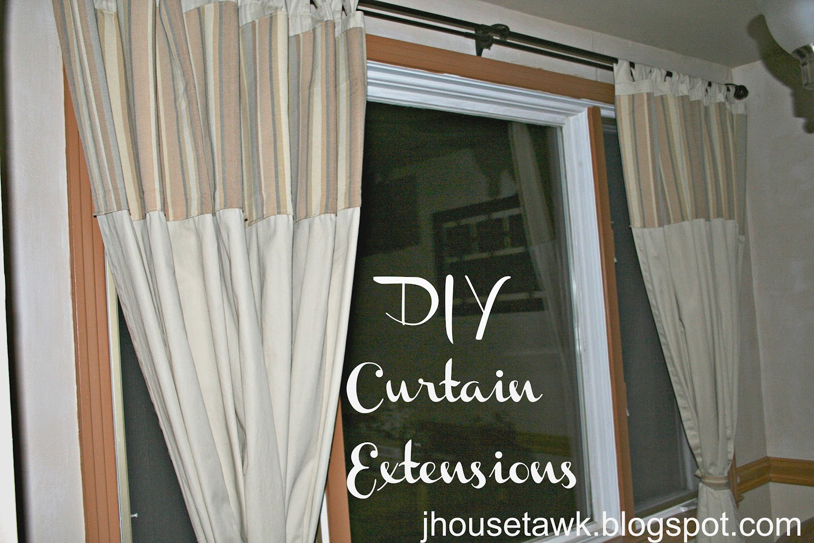 J House Tawk: Curtain Extensions