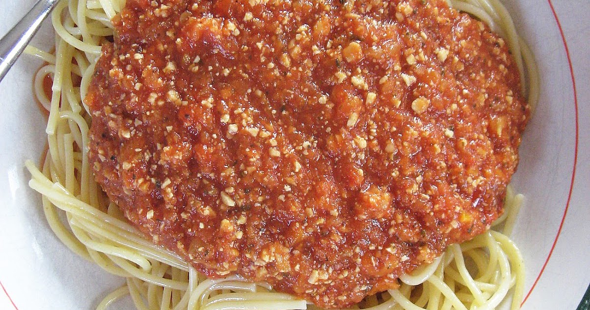Sauce à spaghetti au tofu fumé