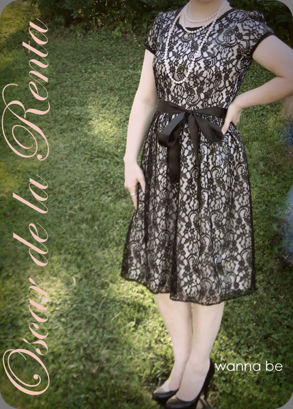 simply homemade: Lace dress knock off
