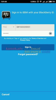 Cara Menghapus Akun BBM ID Secara Permanen Cara Menghapus Akun BBM ID Secara Permanen