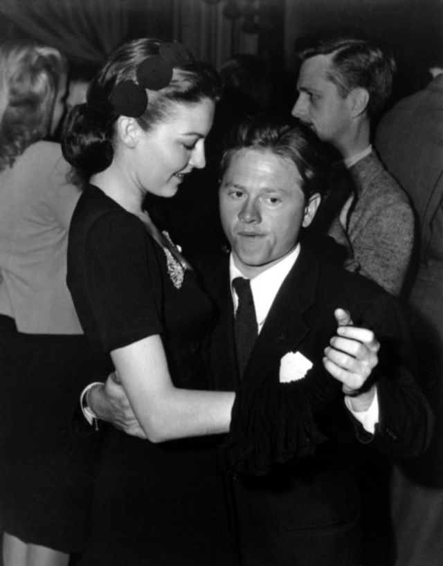 32 Sweet Photographs of Mickey Rooney and Ava Gardner During Their Short Marriage, 194243