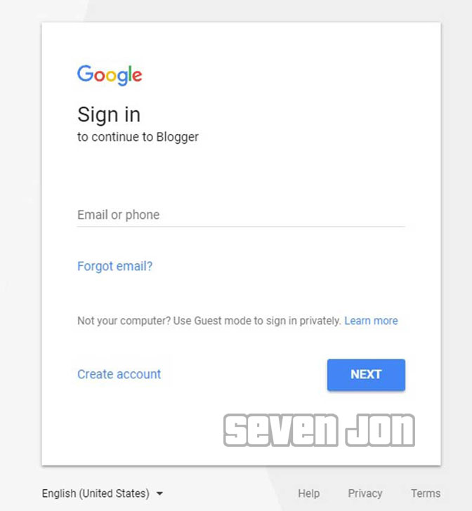 Sign in untuk melanjutkan blogger