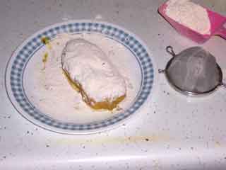 Poulet de Moutarde top coated