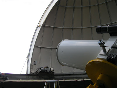 telescope at BGSU observatory