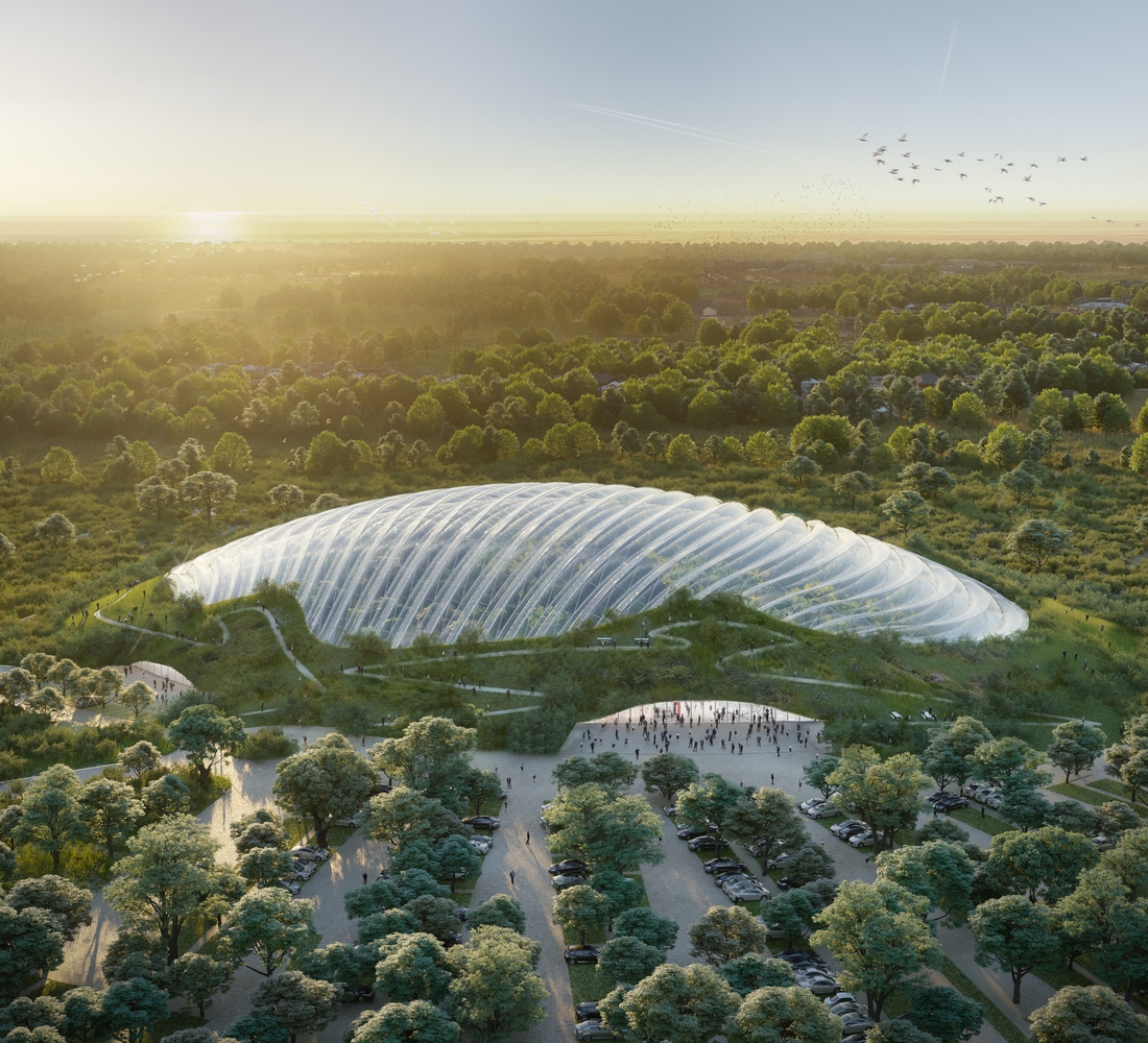 Largest Greenhouse In The World Tropicalia Most Beautiful Largest Greenhouse In The World