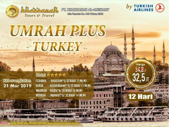 umroh plus turki bulan maret 2019 umroh plus turki bulan maret 2019
