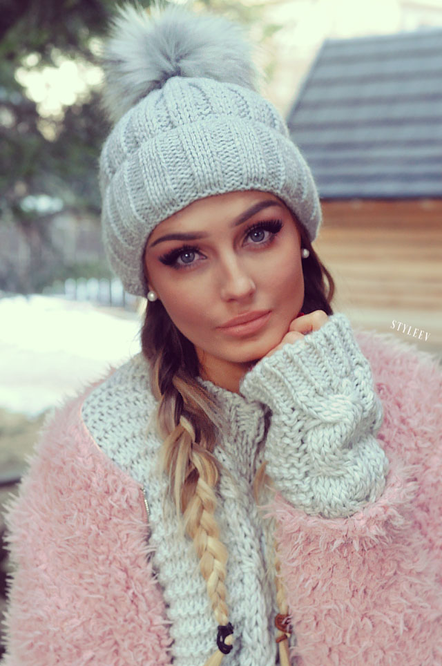 Gruby wełniany sweter