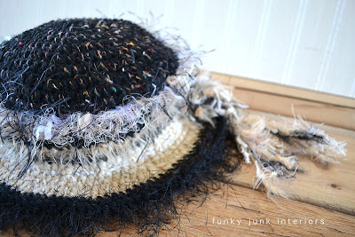 Hats by Peach, soft and cozy and so very warm! Review and giveaway event at Funky Junk Interiors