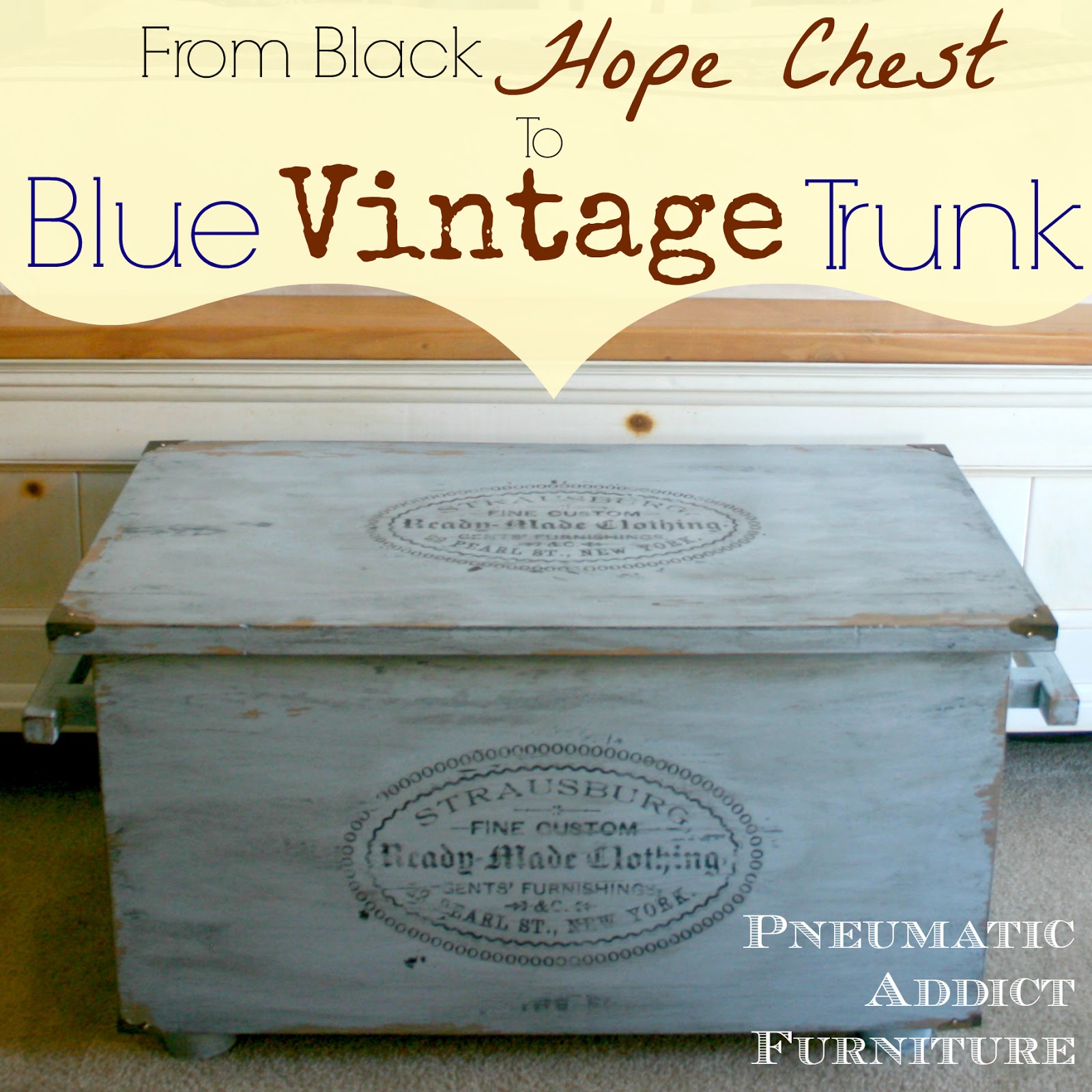 DIY Black Chalk Finish Paint - At Home With The Barkers