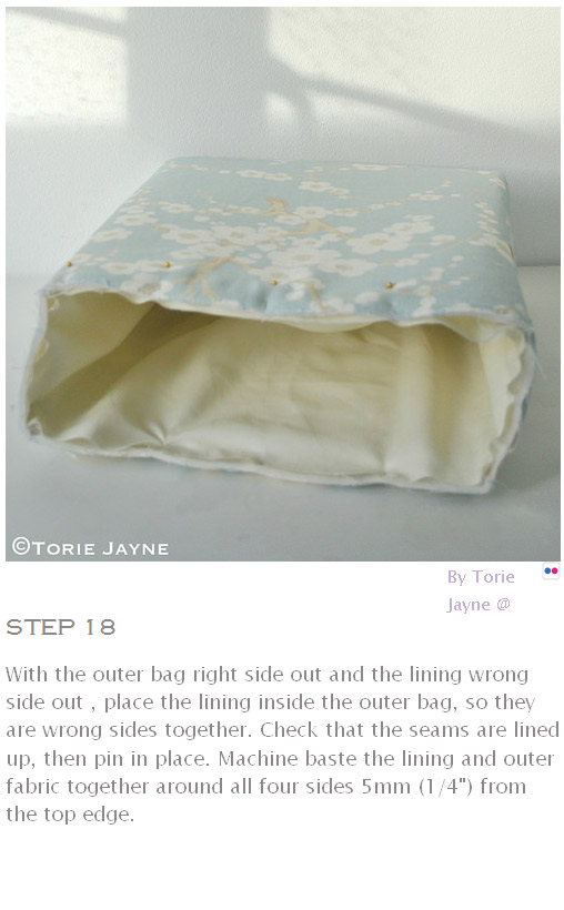 Organizer Bag Sewing Tutorial