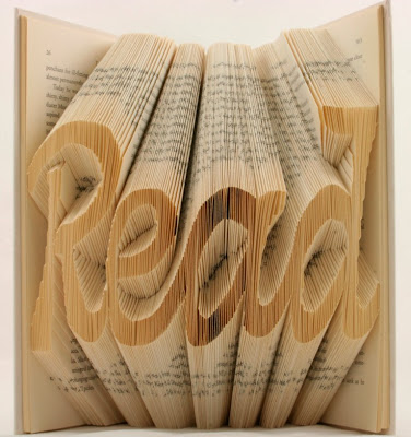 Folded Book Art Dogeared design
