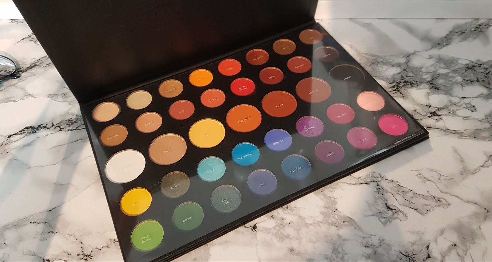Morphe James Charles Palette Review and Swatches