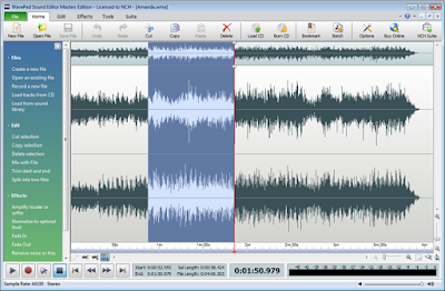 برنامج تعديل الصوت برنامج wavepad sound editor اخر اصدار 2016 برنامج تعديل الصوت برنامج wavepad sound editor اخر اصدار 2016