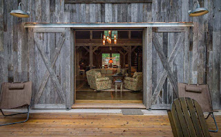 Timber Frame Barn House