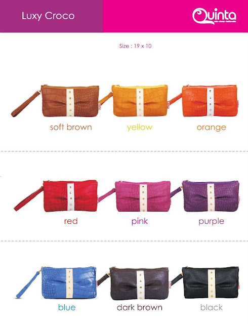 Dompet Wanita Quinta Luxy Croco (9 Varian Warna) dompet wanita murah berkualitas, dompet wanita branded murah dan bagus, macam macam dompet wanita terbaru