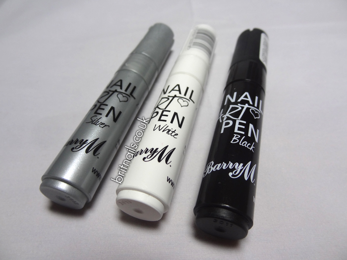 Barry M Nail Art Pens Review Brit Nails
