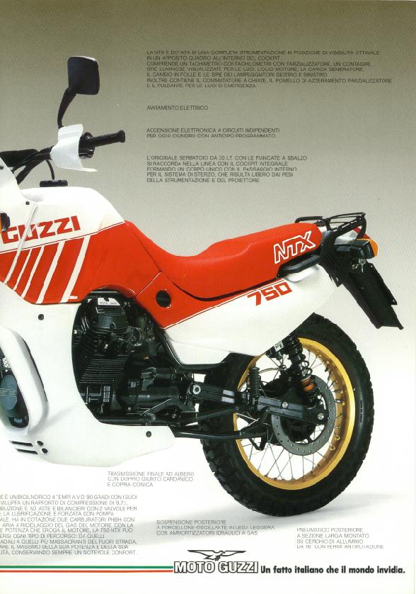 Moto Guzzi NTX Brochure