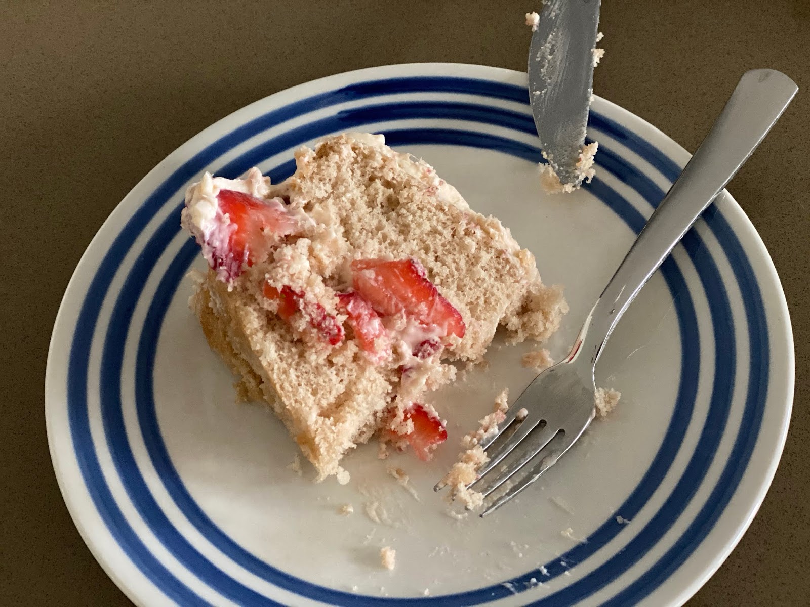 Strawberry Cake Fresh from the...