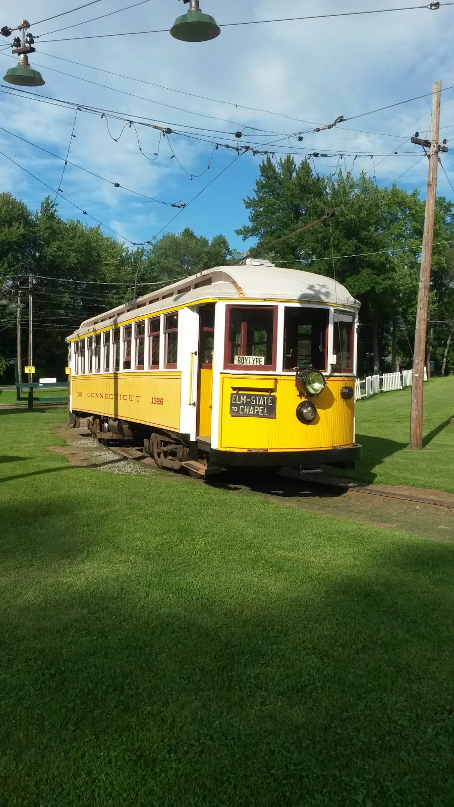 Connecticut Trolley Museum Car Shop 1326