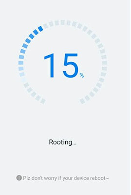 Start rooting with kingroot