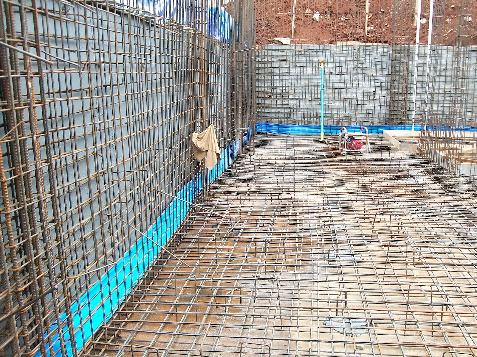 PVC Waterstop Installation