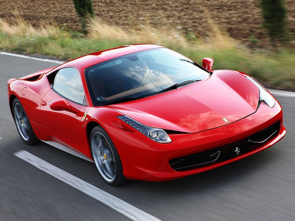Top Fastest Cars: Ferrari 458 Italia