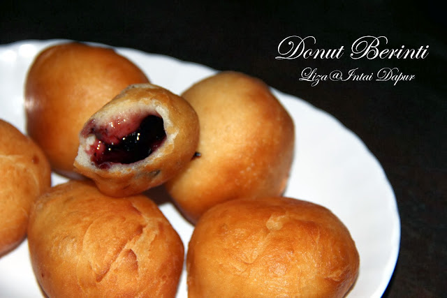 INTAI DAPUR: Donut Lembut Berinti