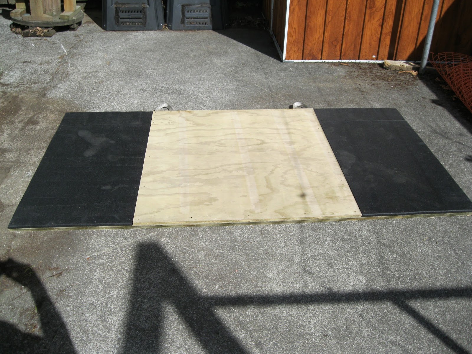 Back To Primal Homemade lifting platform