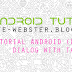 Tutorial Android : DatePicker (From & To) Using Dialog With TabHost