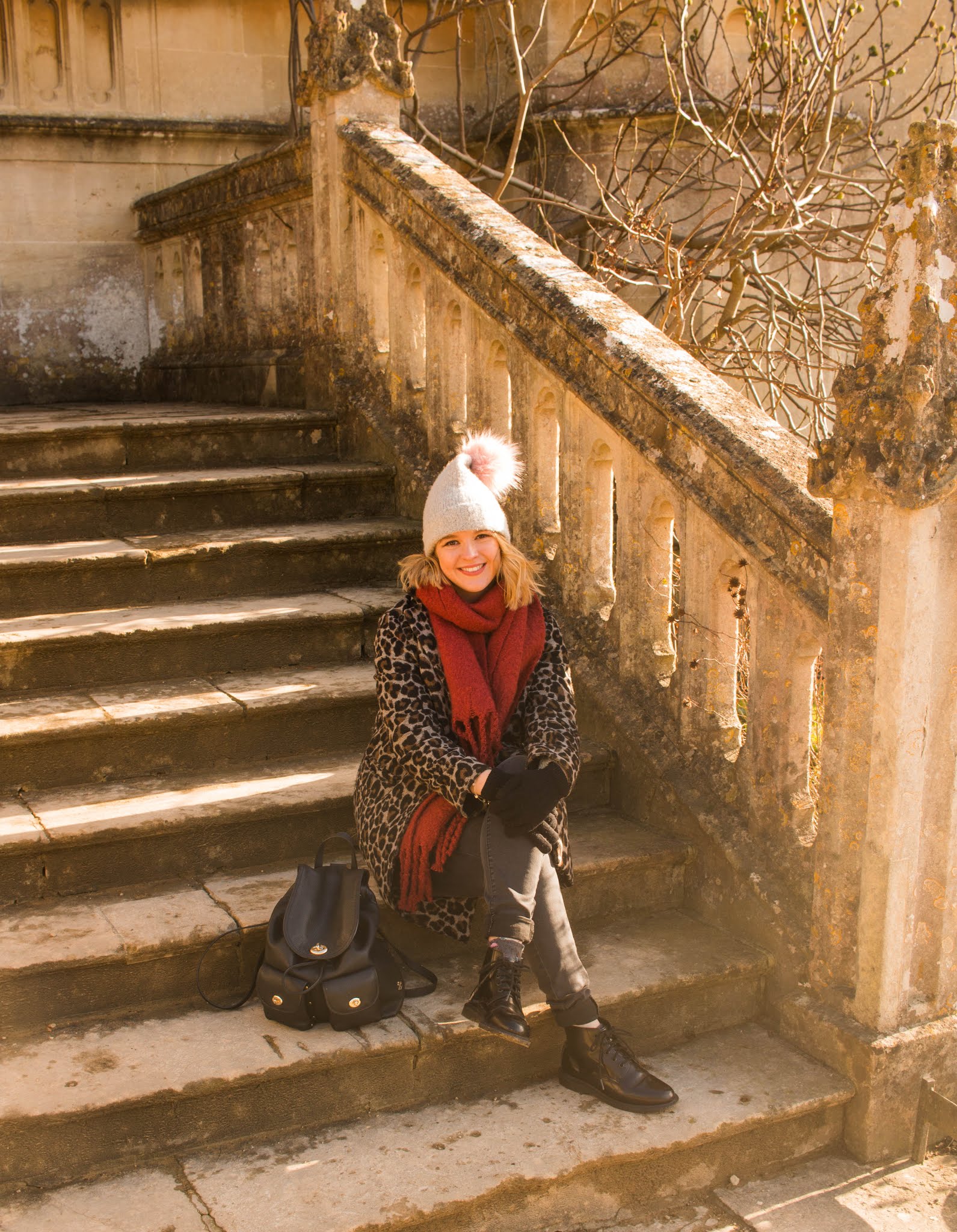 A photo diary from Lacock - Chloe Harriets lifestyle blogger snaps - Autumn outfit photos