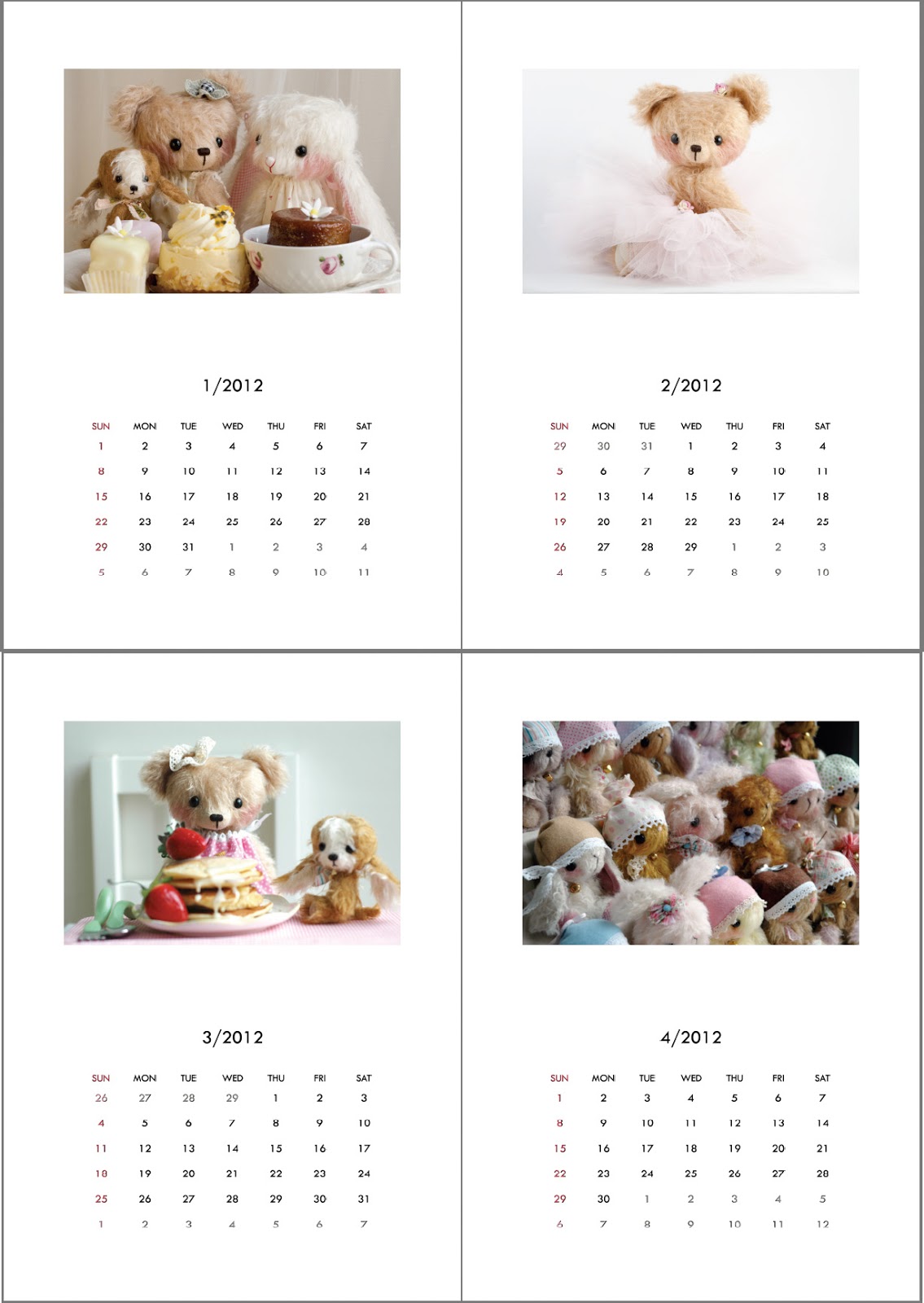 2012 Jlb Calendar
