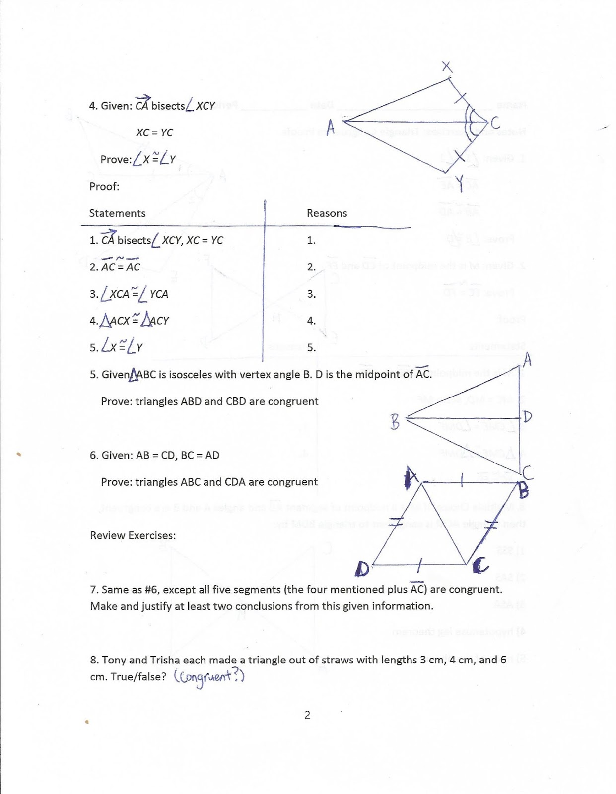 Triangle proofs picture